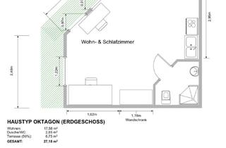 Wohnung mieten in Wohnpark Gentilly 52C, 09599 Freiberg, Nachmieter/in ab 01.10.2026 1-Zimmer-Wohnung in Freiberg