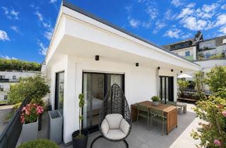 Penthouse mieten in 40215 Friedrichstadt, JAKOBSHOF: 4-Zi-Penthouse mit Stil & Format. Dachterrasse. Top-Interieur. Aufzug. 2 TG-Plätze.
