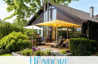 Einfamilienhaus kaufen in 49186 Bad Iburg, ‼️Traumhaftes Einfamilienhaus - besondere lichtdurchflutete Architektur & Traumgarten in Bad Iburg‼️