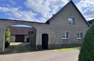 Haus kaufen in Dorfstr. 64, 04936 Schlieben, großer Vierseitenhof 04936 Stechau Wohnhaus Nebengelass Ackerland