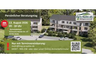 Wohnung mieten in 25746 Süderholm, Op'n Holm - 3-Zimmer - Süd-West-Terasse - private Wohngenossenschaft