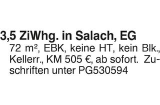 Wohnung mieten in 73084 Salach, 3,5 ZiWhg. in Salach