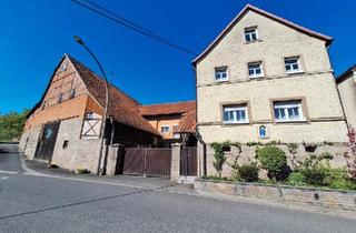 Haus kaufen in 97702 Münnerstadt, Münnerstadt - Wohnhaus mit Hofanlage, Innenhof, Garten und Nebengebäuden (siehe