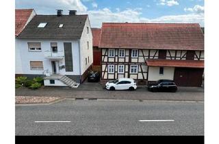 Haus kaufen in 36217 Ronshausen, Ronshausen - Ein- Zweifamilienhaus mit Nebengebäuden und Baugrundstück