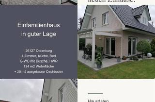 Einfamilienhaus kaufen in 26127 Oldenburg, Oldenburg - Einfamilienhaus in bester Lage , Ihr neues Zuhause