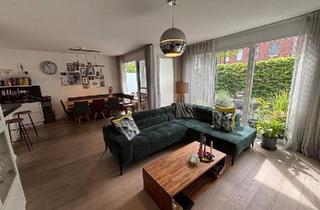 Wohnung kaufen in 40589 Düsseldorf, Düsseldorf - Provisionsfreie 4-Zi.-Terrassenwohnung mit Garten & TG, 133m²
