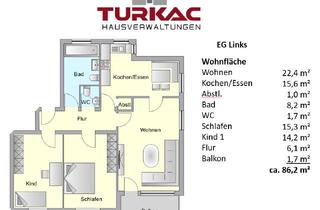 Wohnung kaufen in 35232 Dautphetal, Hell, geräumig & top geschnitten: 4-ZKB-Etagenwohnung mit Balkon in Dautphetal-Mornshausen
