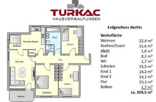 Wohnung kaufen in 35232 Dautphetal, Hell, geräumig & top geschnitten: 4-ZKB-Etagenwohnung mit Balkon in Dautphetal-Mornshausen
