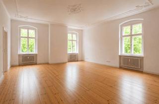 Wohnung kaufen in 14943 Luckenwalde, Wohnen mit Geschichte – Repräsentative Altbauwohnung mit vier Zimmern