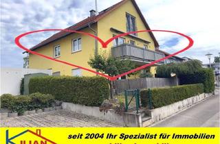 Wohnung mieten in 91161 Hilpoltstein, KILIAN IMMOBILIEN! PERFEKTE 4 ZI. WOHNUNG AUS 2006 MIT 104 M² IM 1. OG EINES 3-PART.-H. IN HIP! EBK