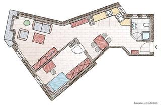 Wohnung mieten in Carl-Schüller-Str. 46, 95444 City, **Charmante 2-Zimmer-Wohnung mit außergewöhnlichem Grundriss mitten in der Stadt**