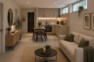 Wohnung mieten in 65719 Hofheim am Taunus, Neubau – Erstbezug: Möblierte 1,5-Zimmer-Souterrainwohnung in Hofheim-Langenhain