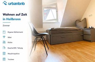 WG-Zimmer mieten in Horkheimer Straße, 74081 Sontheim, Möbliertes WG-Zimmer in Heilbronn: Flexibles Wohnen auf Zeit ab 1Monat