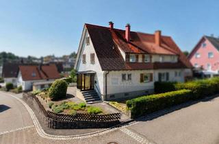 Haus kaufen in 78166 Donaueschingen, Ein- bis Zweifamilienhaus als DHH mit viel Platz, großem Grundstück und zwei möglichen Wohnbereichen