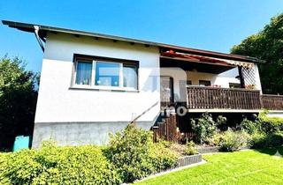 Einfamilienhaus kaufen in 37269 Eschwege, Altengerechtes kompaktes Wohnhaus mit Terrasse / Garage und großem Garten für Naturliebhaber