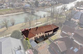 Haus kaufen in 83410 Laufen, Wohnen in einzigartiger Lage an der Salzach – vielseitige Immobilie mit großem Entwicklungspotenzial