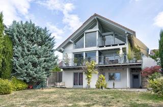 Einfamilienhaus kaufen in 79415 Bad Bellingen, Lichtdurchflutetes Einfamilienhaus mit Galerie, Rheintalblick und nachhaltigem Energiekonzept