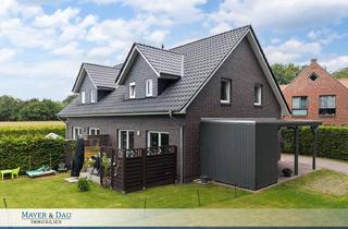Doppelhaushälfte kaufen in 26676 Barßel, Neuwertige Doppelhaushälfte in Barßel OT Harkebrügge, Obj. 9922