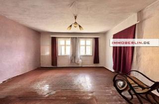 Haus kaufen in 15913 Spreewaldheide, IMMOBERLIN.DE - Sanierungsgelegenheit! Historisches Haus mit Nebengebäuden