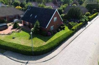 Haus kaufen in 26605 Aurich, gepflegtes EFH mit Garage in attraktiver Siedlungslage von Aurich-Extum!