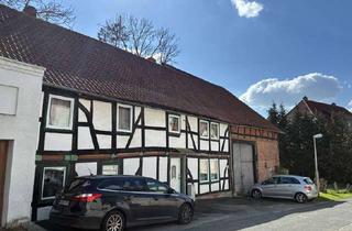 Haus kaufen in 31061 Alfeld, Charmantes Fachwerkhaus-Balkon, Garten und Scheuneinklusive!
