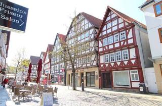 Haus kaufen in 34212 Melsungen, Rendite oder Selbstbezug: 2 Familien Fachwerkhaus mit Büro, modern saniert, in Melsunger Innenstadt