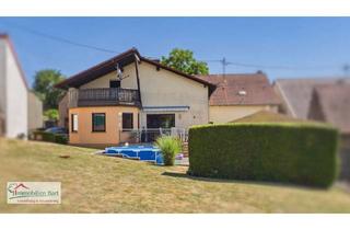 Haus kaufen in 66693 Mettlach, GRENZNÄHE LUXEMBURG: 2 HÄUSER MIT 2 GARAGEN UND TOLLEM GARTEN!