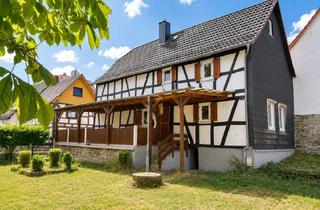 Haus mieten in Am Höhenblick 46, 63667 Nidda, Fachwerkhaus in idyllischer Feldrandlage in Stornfels mit großem Grundstück und Nebengebäuden!
