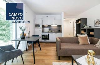 Immobilie mieten in Florastraße 8-10, 66123 Saarbrücken, Campusnah, citynah, einfach nah dran – dein 2- Zimmer Apartment wartet! vollmöbliert inkl. aller NK