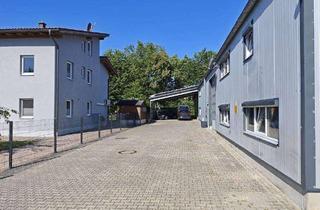Lager kaufen in 83416 Saaldorf-Surheim, Betriebsanwesen nahe Salzburg: 600 m² Halle und Betriebsstättenwohnhaus mit zwei Einheiten