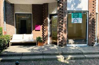 Gewerbeimmobilie kaufen in 40668 Meerbusch, Attraktives Ladenlokal mit großzügiger Fensterfront & Lagerfläche im Untergeschoss