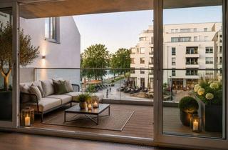 Wohnung kaufen in 45468 Mülheim, Palais am Stadtkai - 130 m² Wohnluxus mit Ruhrblick und zwei Balkonen
