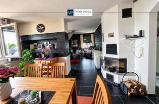 Wohnung kaufen in 42551 Velbert, Lichtdurchflutetes Zuhause mit eigenem Garten und Kamin-Atmosphäre