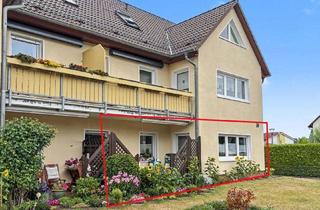 Wohnung kaufen in 17033 Stadtgebiet West, Zauberhafte 3-Zimmer-Erdgeschoss-Wohnung mit Terrasse in Neubrandenburg-Broda sucht neue Eigentümer
