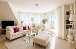 Wohnung kaufen in 63741 Nilkheim, Über den Dächern Aschaffenburgs – großzügige Dachgeschosswohnung mit Dachterrasse und Schlossblick