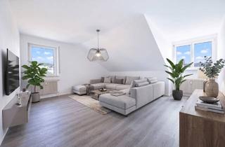 Wohnung kaufen in 79540 Lörrach, Grenznah investieren: Renovierte 2-Zimmer-Dachgeschosswohnung in Lörrach-Stetten