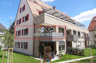 Wohnung mieten in 89077 Ulm, Neubau Erstbezug: Hochwertige 4-Zi.-Wohnung in Top-Lage im Klosterhof in Ulm-Söflingen