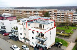 Penthouse mieten in Auf Dem Steinbüchel 45, 53340 Meckenheim, 61 m² innen. 29 m² Dachterrasse. 2-Zimmer-Penthouse + Keller, Aufzug & Einbauküche in Meckenheim