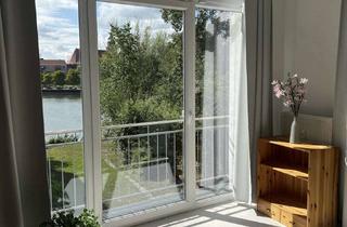 Wohnung mieten in Mühlendamm 12, 14776 Dom, *Dom Wasserblick-Apartment mit Kaminofen, franz. Balkon, möbliert, total ruhig+grün, Kfzplatz mgl.*