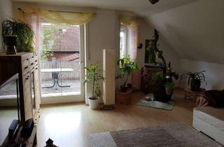 Wohnung mieten in 86492 Egling, Viel Platz in Egling: 4-Zimmer-Dachgeschosswohnung mit Balkon und großer Dachterrasse