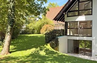 Wohnung mieten in 82031 Grünwald, Außergewöhnliches "Haus-in-Haus"-Konzept mit Garten und TG-Stpl. in Grünwald
