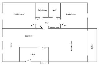 Wohnung kaufen in 55543 Bad Kreuznach, Bad Kreuznach - Provisionsfrei! 3-Zimmer-Wohnung mit Balkon und Garage