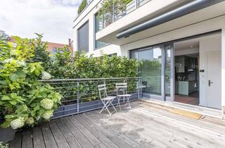 Wohnung kaufen in Greifswalder Str. 15, 10405 Prenzlauer Berg, Ruhiges Hinterhaus | Luxus-Neubau mit 24 m² Süd-West-Terrasse | Tiefgarage