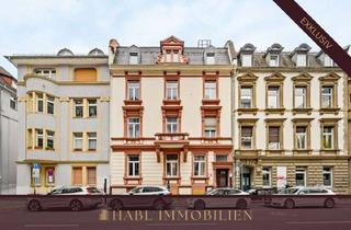 Wohnung kaufen in 60329 Bahnhofsviertel, Habl Immobilien - Großzügig wohnen im Altbau auf zwei Ebenen, nahe Mainufer