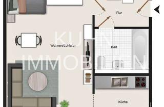 Wohnung kaufen in 01458 Ottendorf-Okrilla, Klein aber fein! Vermietete 1-Raum-Wohnung mit Aussicht