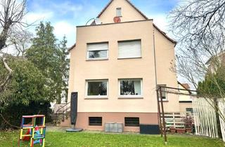 Wohnung kaufen in 63452 Hanau, Haus-im-Haus-Gefühl: Traumhafte 5-Zimmer-Wohnung mit großem, eigenen Garten in beliebter Lage
