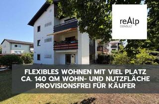 Wohnung kaufen in 83646 Bad Tölz, Wohnen mit Mehrwert - Rund 140 m² Wohn- und Nutzfläche mit großem Gartenanteil