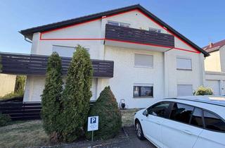 Wohnung kaufen in 69493 Hirschberg, Geräumige 2-Zimmer-Dachgeschosswohnung mit großem Balkon und Doppelparker in ruhiger Wohnlage