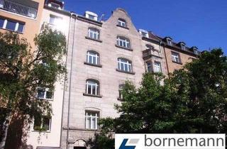 Wohnung mieten in 90408 Nürnberg, Nähe Burg, beste Nordstadtlage! Großzügige 5,5-Zimmer-Jugendstiletage mit Balkon