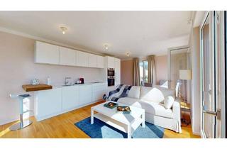 Penthouse mieten in Skylineblick, 60326 Gallus, Exklusives möbliertes Penthouse mit Skylineblick von der Dachterrasse und Tiefgaragenstellplatz